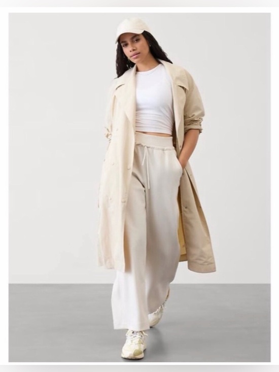 Athleta Jackets & Blazers - *New* Athleta Luna Trench Jacket, Size Medium
